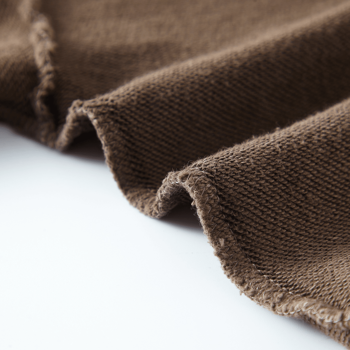Duafe Cropped Crew Neck Sweatshirt