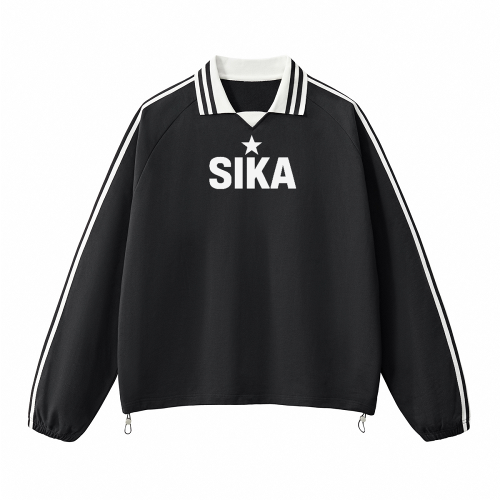 God Is Supreme Collar Sweatshirt