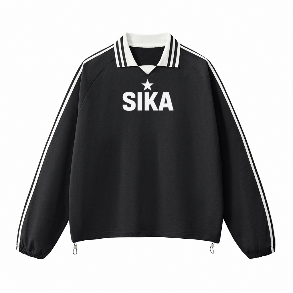 God Is Supreme Collar Sweatshirt
