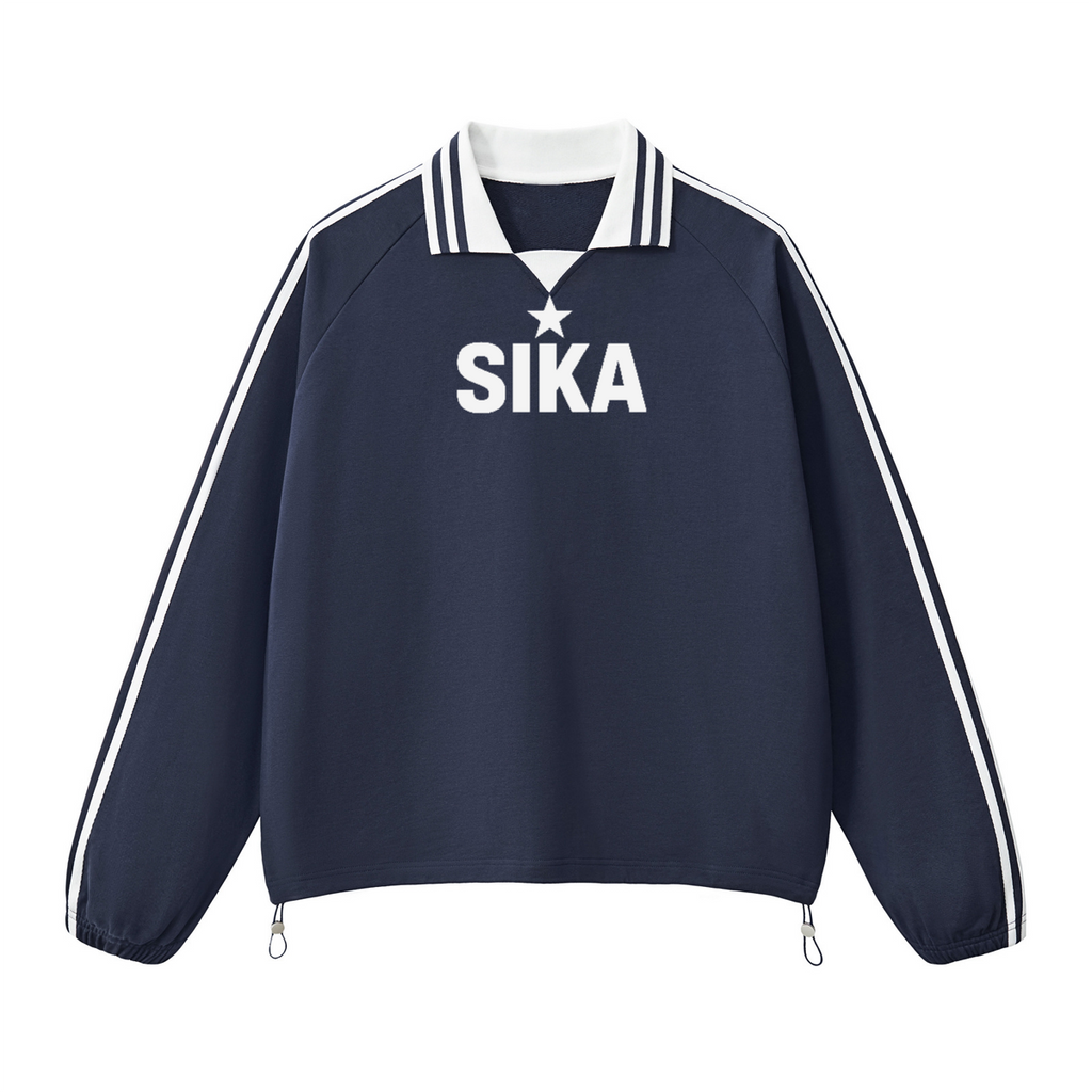 God Is Supreme Collar Sweatshirt
