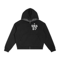 Sika Plaid Boxy Zip Hoodie