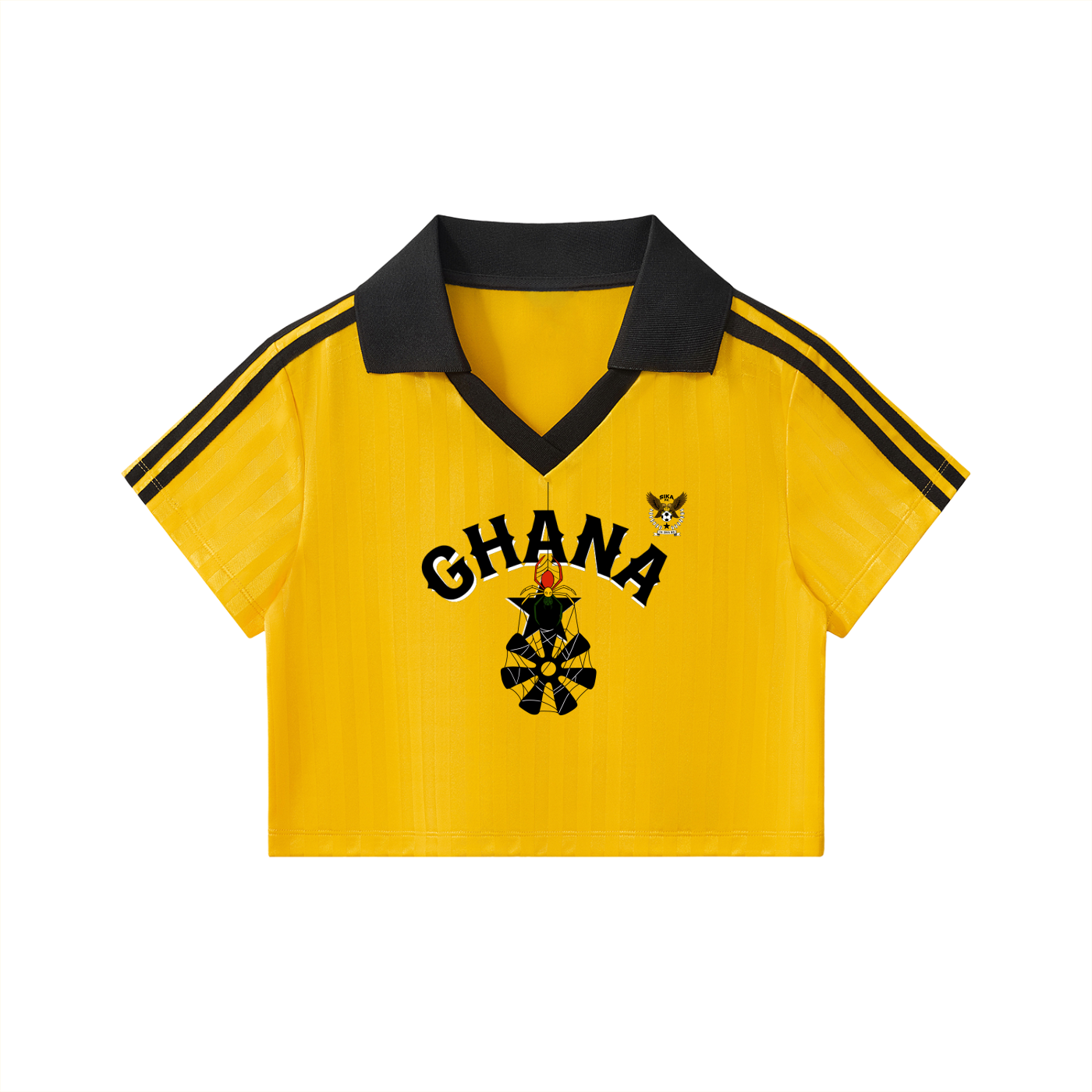 Sika Women’s Striped Cropped Jersey
