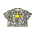 Unisex Leopard Print Boxy T-Shirt